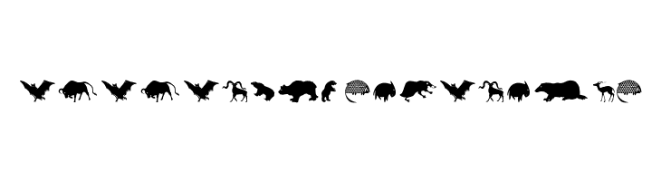 LandAnimals  Descarca Fonturi Gratis