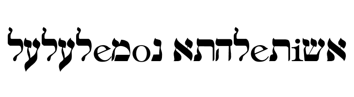 hebrew  Descarca Fonturi Gratis