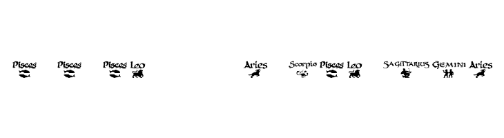 AstroCalligraphsTwo  Descarca Fonturi Gratis