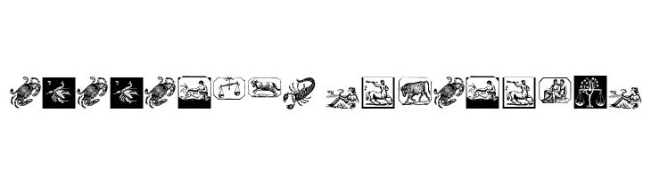 ZodiacsSignStars  Descarca Fonturi Gratis