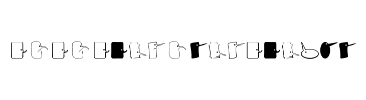 BubbleToBird  Descarca Fonturi Gratis