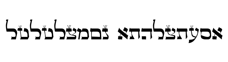 Lashon Tov  Descarca Fonturi Gratis