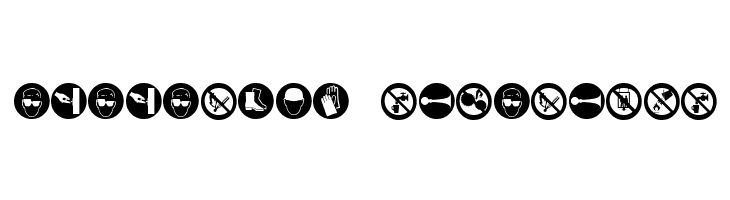 Hazard Signs  Descarca Fonturi Gratis