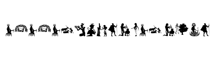 EgyptianSilhouettes  Descarca Fonturi Gratis