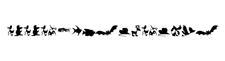 AnimalShadowsDrei  Descarca Fonturi Gratis
