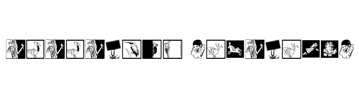 VectorAnimalsOrPeople  Descarca Fonturi Gratis