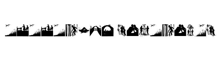 SilhouetteSituations  Descarca Fonturi Gratis