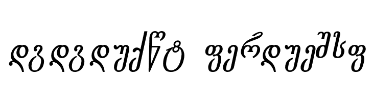 Gogebashvili-ITV Bold Italic  Descarca Fonturi Gratis