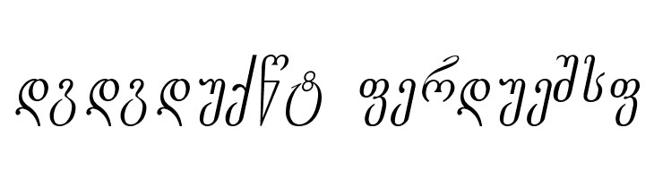 Gogebashvili-ITV Italic  Descarca Fonturi Gratis