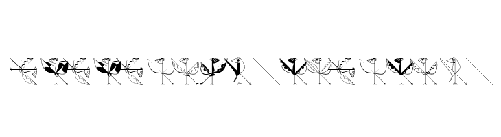 StrokeToBirds  Descarca Fonturi Gratis