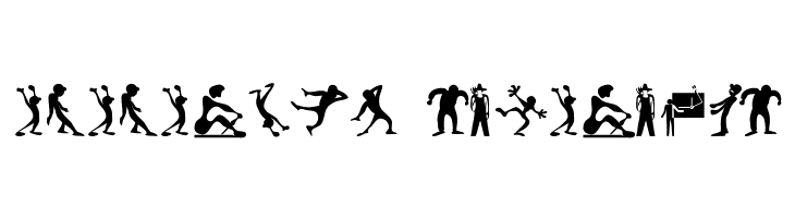 SomeTypesSilhous  Descarca Fonturi Gratis