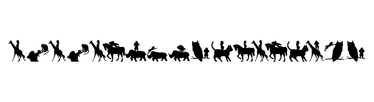 AnimalsMeetings  Descarca Fonturi Gratis