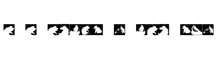 SilhouetteSquaresInvers  Descarca Fonturi Gratis