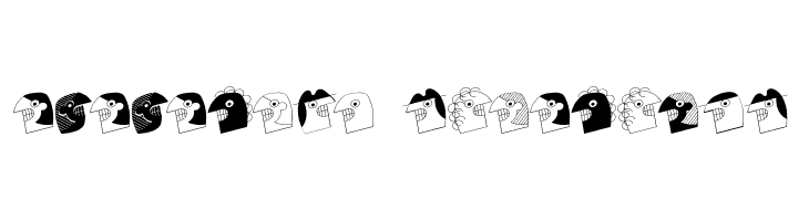 MKartoonKoepfe  Descarca Fonturi Gratis
