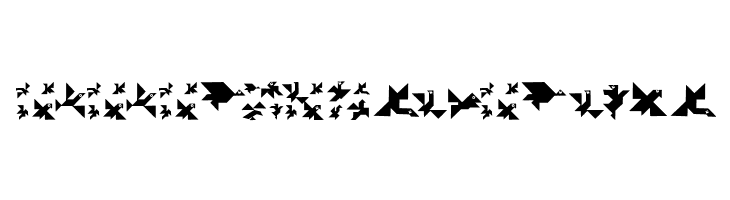 TangramBumBirds  Descarca Fonturi Gratis