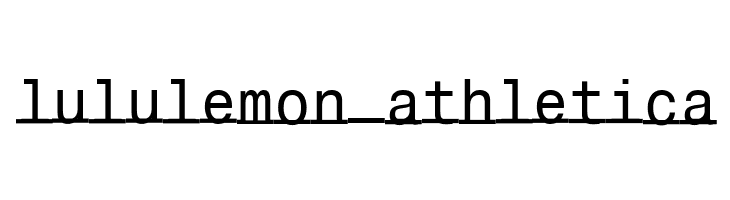 UnderlineMonospace  Descarca Fonturi Gratis