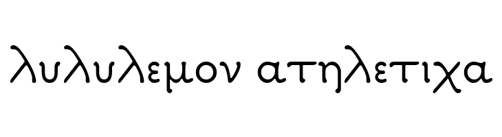 Milan Greek  Descarca Fonturi Gratis