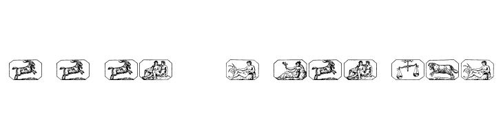 Tierkreis 2  Descarca Fonturi Gratis