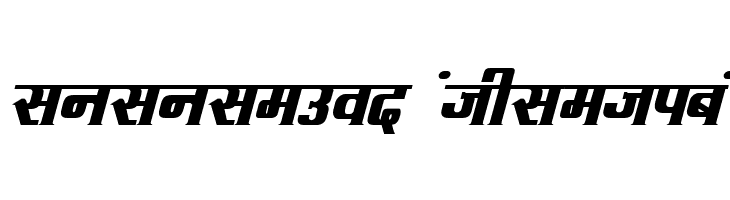 Kruti Dev 090  Bold Italic  Descarca Fonturi Gratis