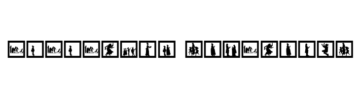 SomeNewSilhouettes  Descarca Fonturi Gratis