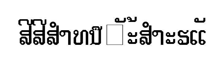 Lao Tangdaene  Descarca Fonturi Gratis