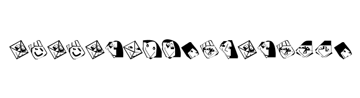 EdgedFaces  Descarca Fonturi Gratis