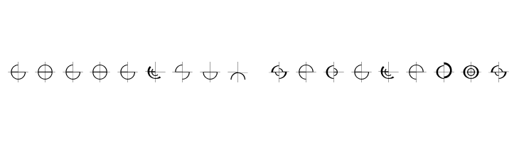 GeometricGlyphs  Descarca Fonturi Gratis