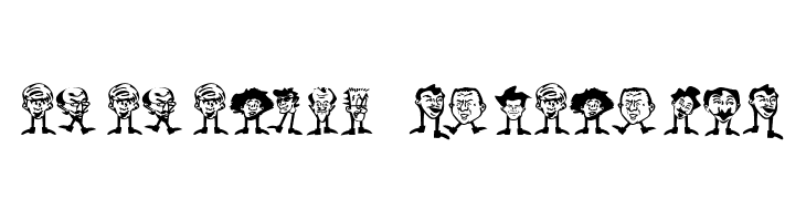 HeadfeetersPartialDisturbed  Descarca Fonturi Gratis