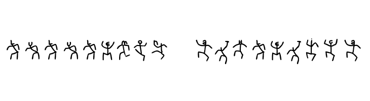 DancingLetters  Descarca Fonturi Gratis