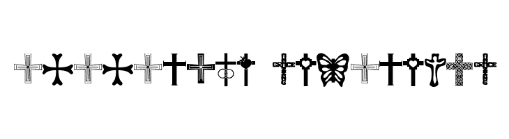 Christian Crosses  Descarca Fonturi Gratis