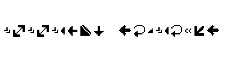 PixArrows  Descarca Fonturi Gratis