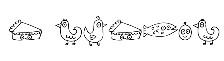 Pea Jelene's Doodles  Descarca Fonturi Gratis