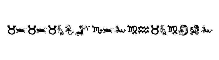 Xilo in Zodiac  Descarca Fonturi Gratis