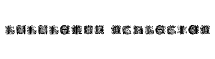 PaulusFranckInitialen  Descarca Fonturi Gratis