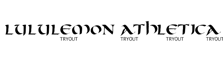 Oncial Tryout  Descarca Fonturi Gratis