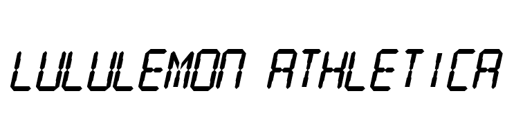 SF Digital Readout Heavy Oblique  Descarca Fonturi Gratis