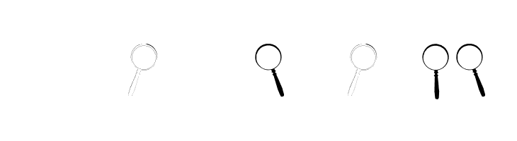 Magnifying Glass  Descarca Fonturi Gratis