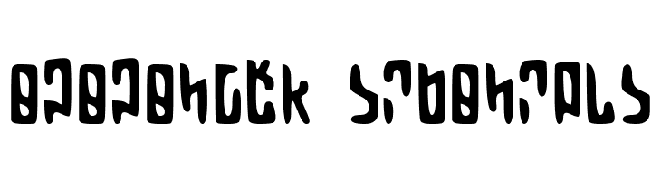 Martian Hull Markings Gloopy  Descarca Fonturi Gratis