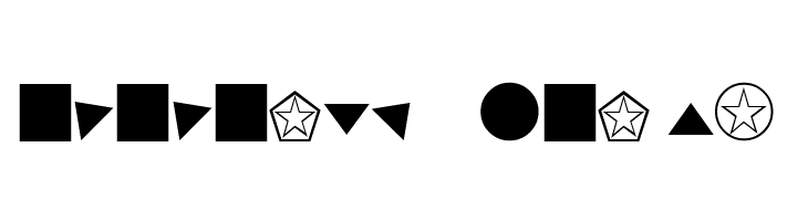 KensingtonDingbats Regular  Descarca Fonturi Gratis