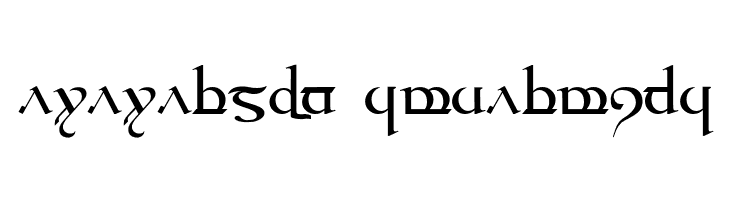 Tengwar Quenya Medium  Descarca Fonturi Gratis