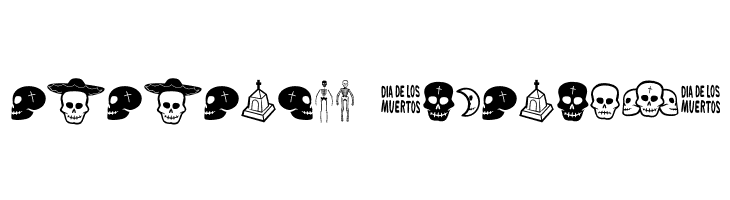 DiaDeLosMuertosOT  Descarca Fonturi Gratis