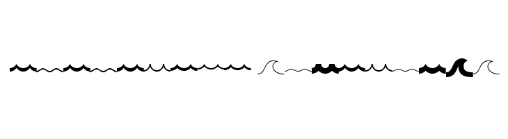 MostlyWaves Regular  Descarca Fonturi Gratis