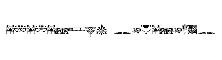 Nouveau Rococo Deco Dings I  Descarca Fonturi Gratis