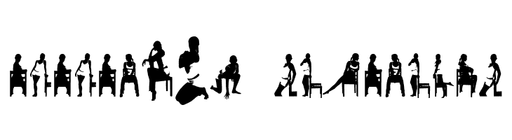 WomanSilhouettes  Descarca Fonturi Gratis