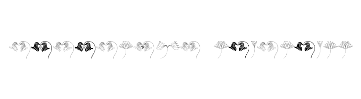 JugendstilFlowersFree  Descarca Fonturi Gratis