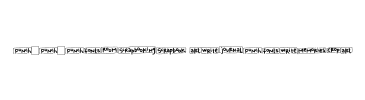 2Peas Blocks - Scrapbooking  Descarca Fonturi Gratis