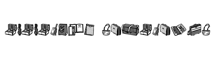 Bags and stuff II  Descarca Fonturi Gratis