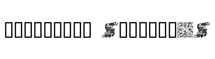 Ornamental Initials S  Descarca Fonturi Gratis