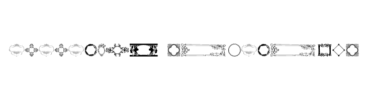 Ornamental Frames I  Descarca Fonturi Gratis