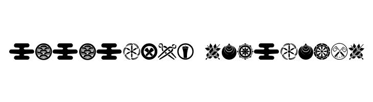 Oriental Icons III  Descarca Fonturi Gratis